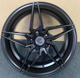 17" Velsen 101 Wheel 🔥 17X7.5 +38 5X114.3 🔥 C.B 73.1 Matte Black Rim ✅ Limited