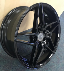 17" Velsen 101 Wheel π₯ 17X7.5 +38 5X114.3 π₯ C.B 73.1 Gloss Black 5 Spoke Rim β
