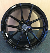 18" Velsen Wheel 103-M 🌟 18X8 +38 5X114.3 🌟 C.B-73.1 Gloss Black Rim