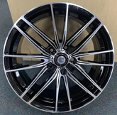 17" Velsen VEL 107 Wheel 17X7.5 5X114.3 +38 π₯ C.B 73.1 Black Machined Rim β