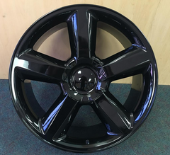 24" STW 278-M LTZ Replica Wheel 🌟 24X9.5 +30 6X139.7 🌟 C.B 78.1 Gloss Black Rim