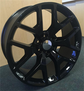 26" STW 288-M GMC REPLICA Wheel 🌟 26X10 +25 6X139.7 🌟 C.B-78.1 Gloss Black Rim
