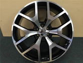 26" STW 288-M GMC REPLICA Wheel 🌟 26X10 +25 6X139.7 🌟 C.B-78.1 B Black & Machined Rim