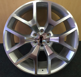 28" STW 288-M GMC REPLICA Wheel 🌟 28X10 +25 6X139.7 🌟 C.B-78.1 B Silver Machined Rim