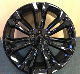 26" STW 298-M GMC CHEVY REPLICA Wheel 🌟 26X10 +25 6X139.7 🌟 C.B-78.1 B Black Rim