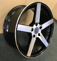 17" Velsen VEL 463-M Wheel 17X7.5 5X114.3 +38 π₯ C.B 73.1 Black Machined Baller Rim β