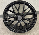 16" Velsen Wheel 555-M 🌟 16X6.5 +38 5X114.3 🌟 C.B-73.1 Gloss Black Rim