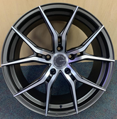 18" Velsen Wheel 631-M 🌟 18X8 +38 5X114.3 🌟 C.B 73.1 Gray & Machined Rim