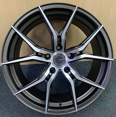 18" Velsen Wheel 631-M 🌟 18X8 +38 5X114.3 🌟 C.B 73.1 Gray & Machined Rim