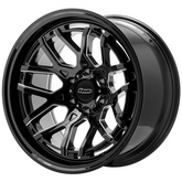 17" 4WP 8018 Offroad wheel 17X9 5X127 +0MM 78.1 Gloss Black Rim