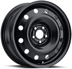 17" Liquid Metal Atom Wheel 🔥 17X7 +38 5X127 ✅C.B 71.5 Steel Matte Black Rim 🔻