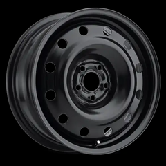 17" Liquid Metal Atom Wheel 🔥 17X7 +38 5X127 ✅C.B 71.5 Steel Matte Black Rim 🔻