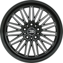 18" Drastic DS3-M Wheel 🌟 18X8 +38 5X114.3 🌟 C.B 73.1 Black & Machined Window Rim