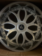 24" Artis Forged Radon Set (4) Staggered White & Chrome Lip 6" + 4.5" Wheels 🔥 24X10+11 5X115 ✅