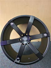 22" Gima GM12-M Wheel 🌟 22X9.5 +13 6X139.7 🌟 C.B 78.1 Black Rim