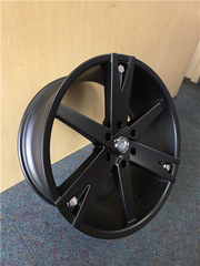 22" Gima GM13-M Wheel 🌟 22X9.5 +13 6X139.7 🌟 C.B 78.1 Black Rim