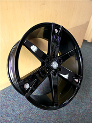 22" Gima GM13-M Wheel 🌟 22X9.5 +30 6X135 🌟 C.B 78.1 Gloss Black Rim