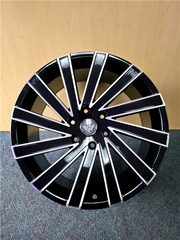 20" Gima GM6-RD Wheel 🌟 20X8.5 +30 6X139.7 🌟 C.B 78.1 Black & Machined Rim Right Direction