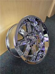17" Gima Offroad GOF-9 Wheel 🌟 17X9 -12 5X139.7 🌟 C.B 108. Chrome Rim