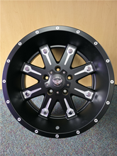 17" Gima Offroad GOF-9 Wheel 🌟 17X9 0 5X139.7 🌟 C.B 108 Black & Machined Rim