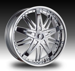 26" HOYO H7 Wheel 26X10 5X115 + 5X120 +13 🔥 C.B 74.2 Chrome Rim ✅ Last ⓵🔻