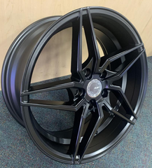 17" Velsen 101 Wheel 🌟 17X7.5 +38 5X114.3 🌟 C.B 73.1 Matte Black Rim ✅ Limited