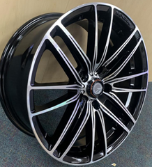 17" Velsen VEL 107 Wheel 17X7.5 5X114.3 +38 🔥 C.B 73.1 Black Machined Rim ✅