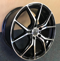 18" Velsen VEL 531 Wheel 🔥 18X8 +38 5X114.3 🔥73.1 Black & Machined Rim ✅🔻⌛