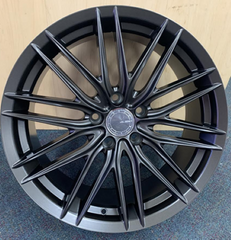 18" Velsen 561 Wheel 🔥 18X8 +38 5X114.3 🔥 C.B 73.1 Matte Black Rim ✅ ⓵🔻⌛