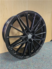 18" Velsen 608 Wheel 🔥 18X8 +38 5X114 🔥C.B 73.1 Gloss Black Rim ✅ Limited🔻