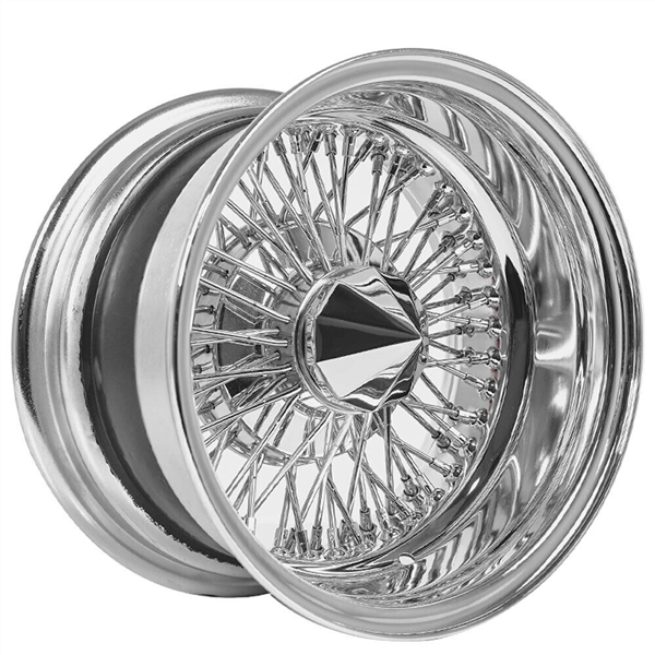 13" Wire Wheel 72 Spoke Reverse Spokes 🔥 13X7 🔥 Chrome Rim ✅ Limited 🔻