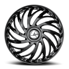 18" Azara AZX-101 Wheel 🔥 18X8 +35 5X112 5X114.3 🔥CB 74.1 Gloss Black  Rim ✅🔻