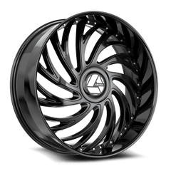 18" Azara AZX-101 Wheel 🔥 18X8 +35 5X112 5X114.3 🔥CB 74.1 Gloss Black  Rim ✅🔻