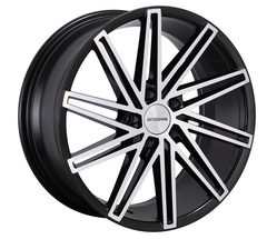 18" BORGHINI B65-M Wheel 🔥 18X8 +38 5X114.3🔥CB73.1 Black Machine Rim ✅Limted🔻
