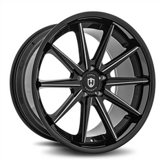 20" Curva C49 Wheel 🔥 20X10.5 +40 5X112 🔥66.6 Black Milled Rim ✅Discontinued🔻