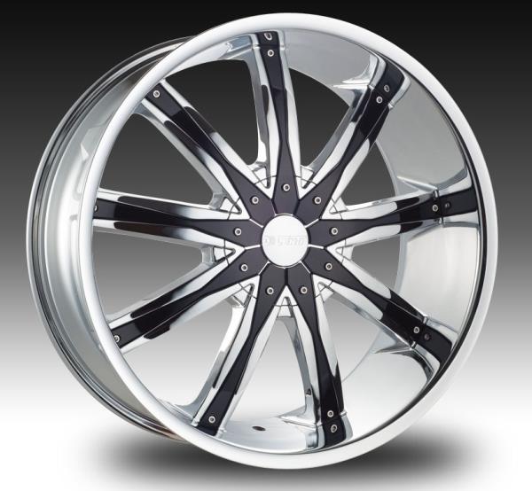 30" Dcenti DW 29 Wheel 30X10 5X127 + 5X135 +13 🔥C.B 87.1 Chrome & Black Inserts Rim ✅ Last ⓵ 🔻