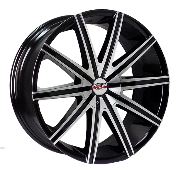 22" Drift Racing DR09 L908 Wheel 🔥 22X9.5 +15 5X115 + 5X120 🔥 C.B 74.1mm Rim ✅