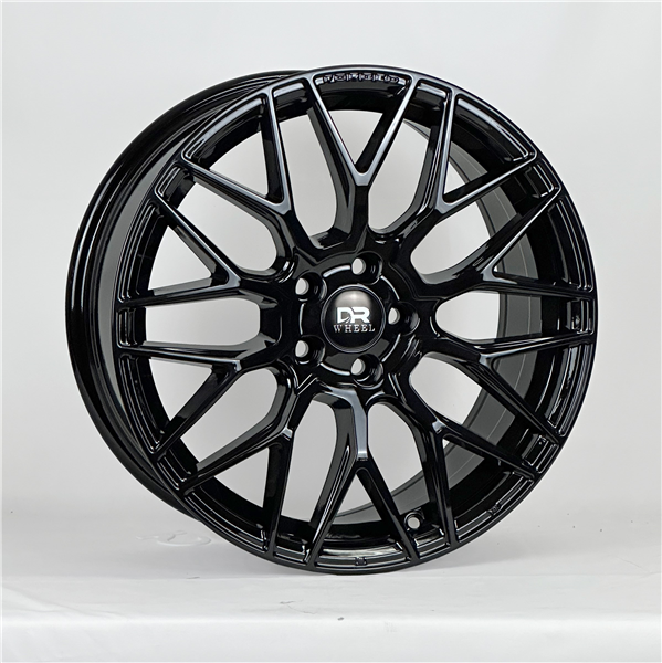 17" DRIFT Racing DR247 Wheel 🔥 17X7.5 +35 5X100 🔥 C.B 73.1 Gloss Black Rim ✅