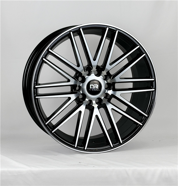 15" DRIFT Racing DR307 Wheel 🔥 15X7 +25 4X100+4X114.3 🔥 73.1 Black Machined Rim ✅