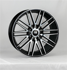 15" DRIFT Racing DR307 Wheel 🔥 15X7 +25 4X100+4X114.3 🔥 73.1 Black Machined Rim ✅