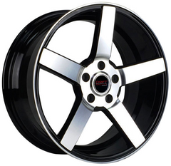 20" Drift Racing DR50783 Wheel 🔥20X8.5 +35 5X114.3 🔥Black Machined Baller Rim✅
