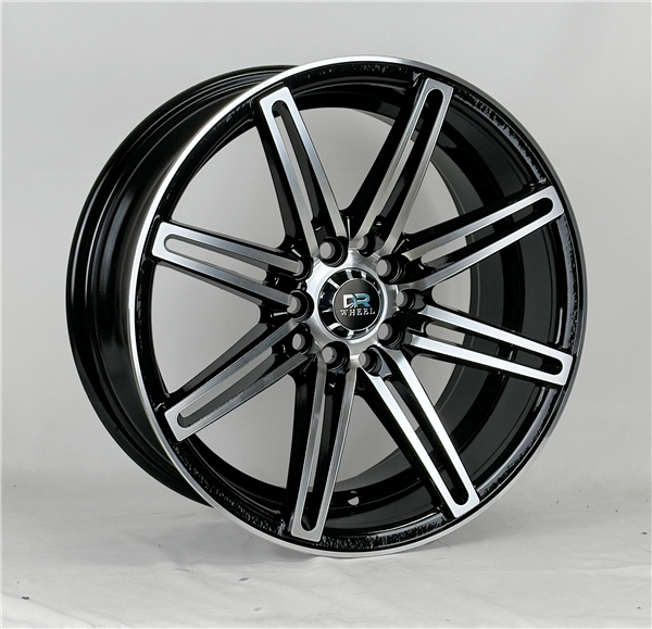 15" DRIFT Racing DR536 Wheel 🔥 15X7 +32 4X100+4X114.3🔥73.1 Black Machined Rim✅