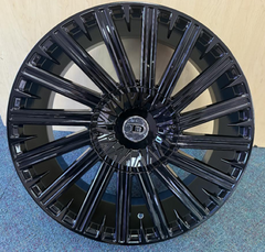 20" Drastic DS10-M Wheel 🌟 20X8.5 +35 5X110 + 5X114.3 🌟 C.B 73.1 Black Rim