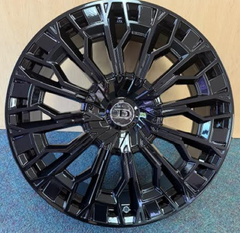 20" Drastic DS11 Wheel 🌟 20X8.5 +35 5X114.3 5X120 🌟CB 74.2 Gloss Black Rim ✅🔻