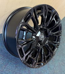 20" Drastic DS12 Wheel 🌟 20X8.5 +35 5X112 5X114.3 🌟 C.B 73.1 Gloss Black Rim ✅