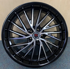 20" Red Sport RSW055 Wheel 🔥 20X8.5 +35 5X114.3 🔥C.B73.1 Black Machined Rim✅🔻