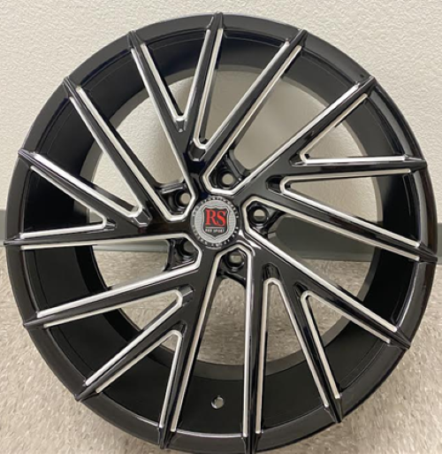 20" Red Sport RSW05 Wheel 🔥 20X8.5 +35 5X114.3 🔥C.B73.1 Black Machined Rim✅🔻