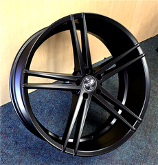 24" VERSANTE VE238-M Wheel 🔥 24X9.5 +30 5x120 🔥 C.B 74.1 Matte Black Rim ✅🔻