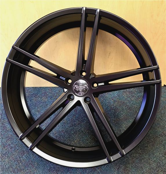24" VERSANTE VE238-M Wheel 🔥 24X9.5 +30 5x120 🔥 C.B 74.1 Matte Black Rim ✅🔻