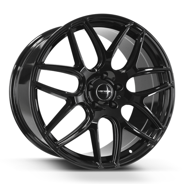 20" VERSUS VS103 Wheel 🌟 20X8.5 +35 5X120 🌟 C.B 73.1 Gloss Black Rim ✅ Limited